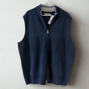 Tommy Bahama coolside Full zip up island zone golf, pockets, sweater XXL NWT